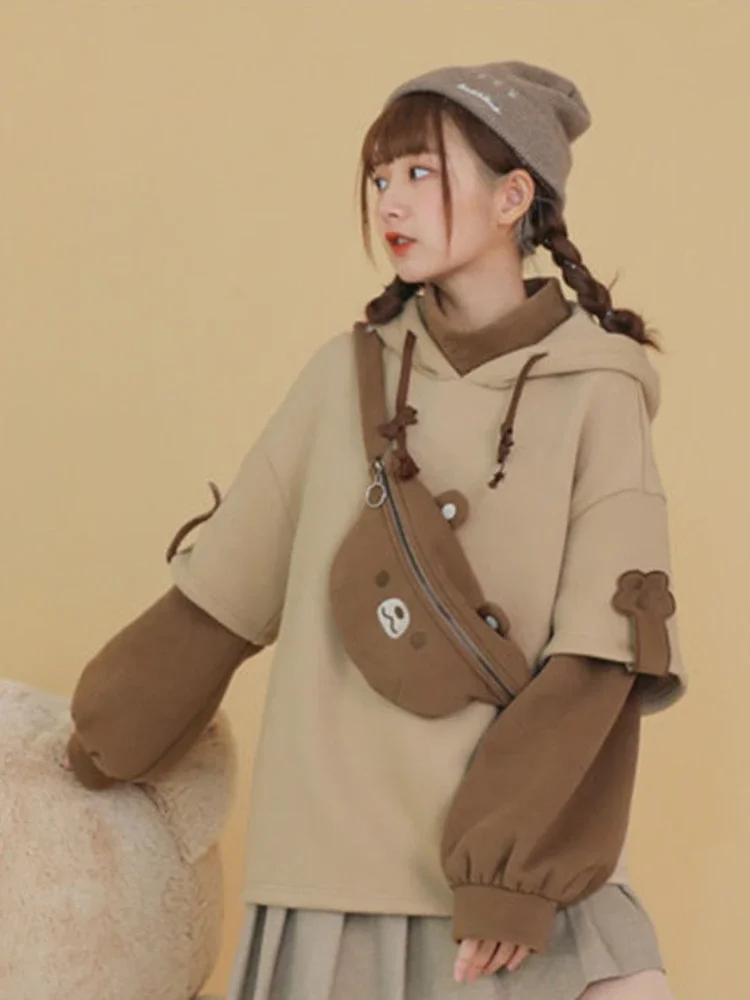 The Bear Hoodie - Harajuku Aesthetic word2