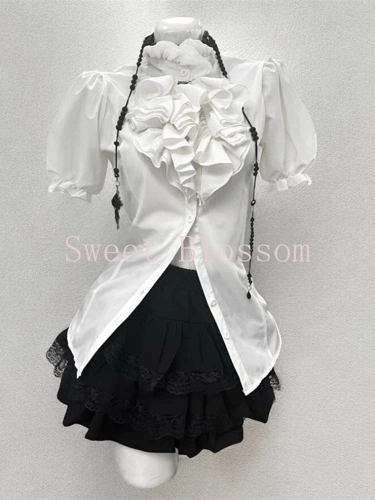 Preppy Style Dress Set - Ouji Aesthetic word1
