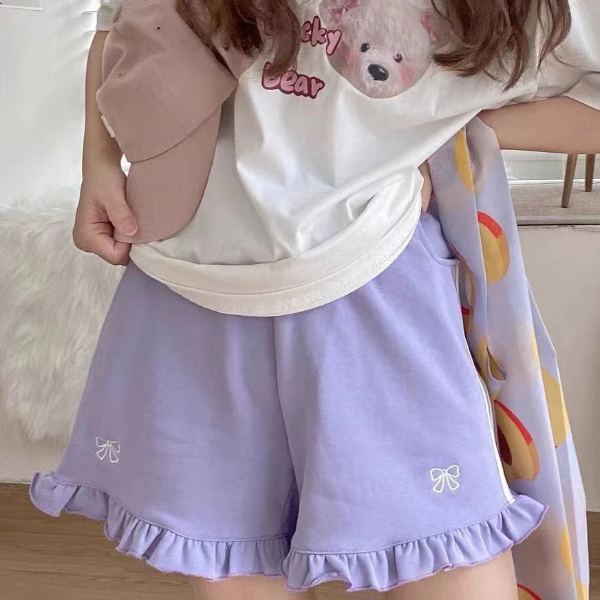 Ruffled Shorts - Yume Kawaii Aesthetic word3