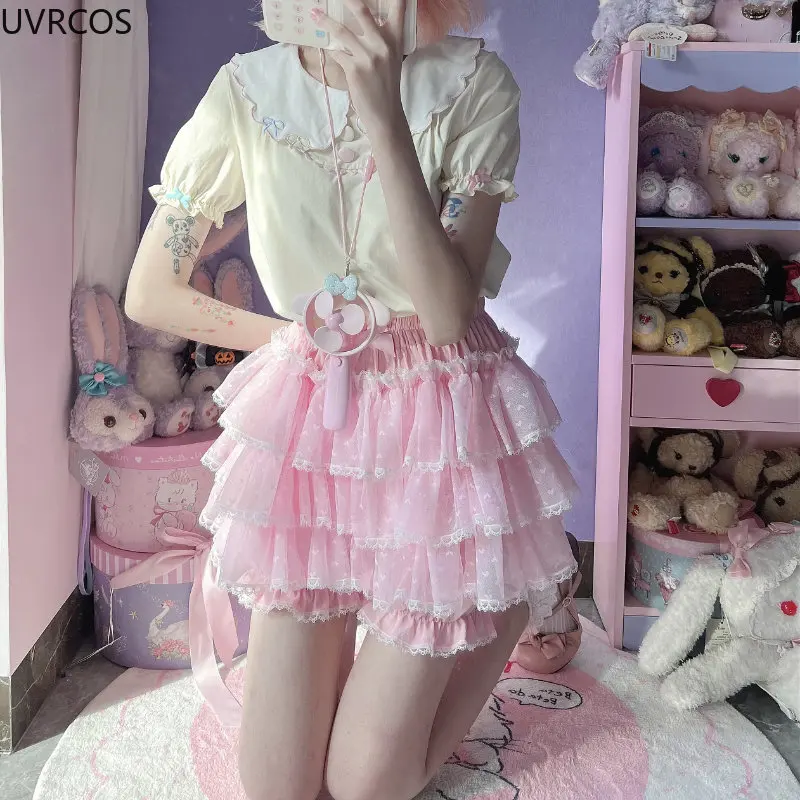 Pastel Heart Frill Bloomers - Yume Kawaii Aesthetic word2