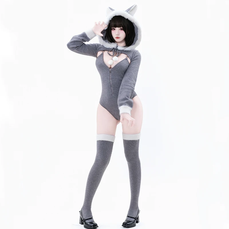 Kawaii Kitsune Bodysuit Set word2
