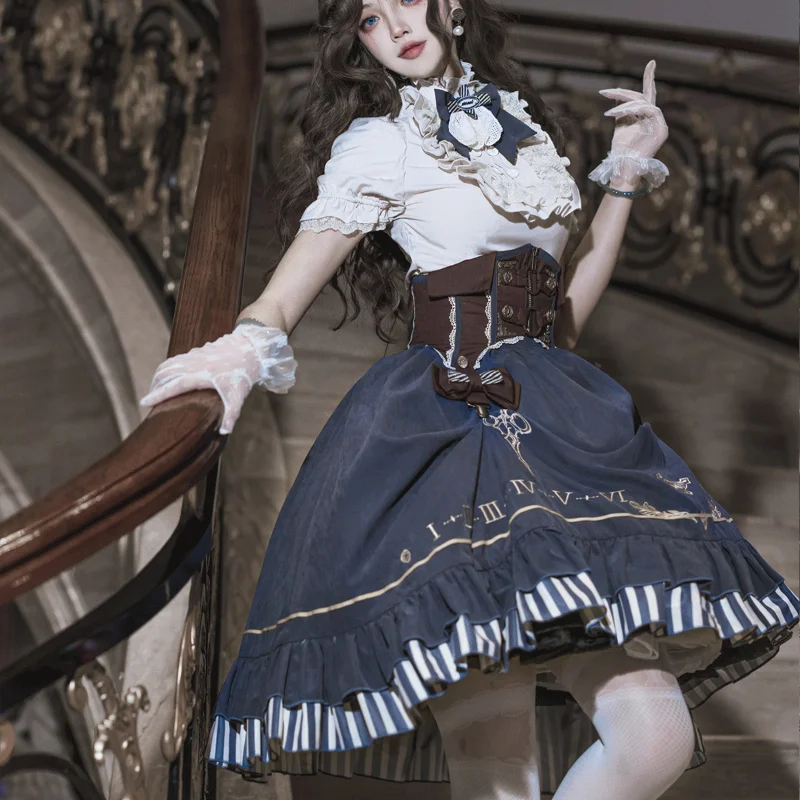 Vintage Style Classic Lolita Dress word1