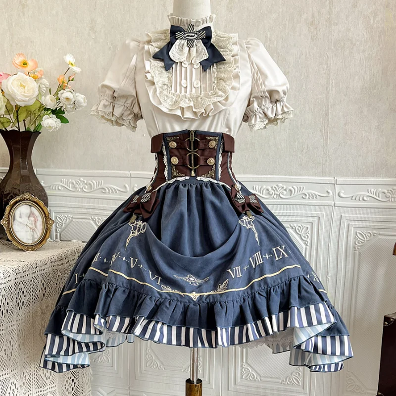 Vintage Style Classic Lolita Dress word1