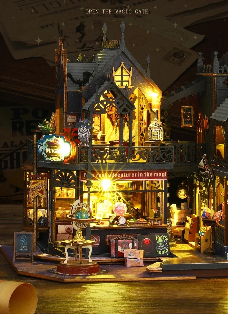 Holo Magic City Building Set word3