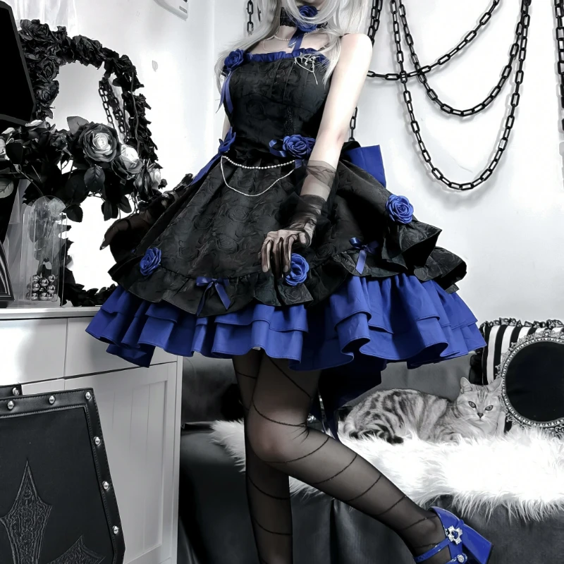 Victorian Dark Gothic Lolita Dress word3