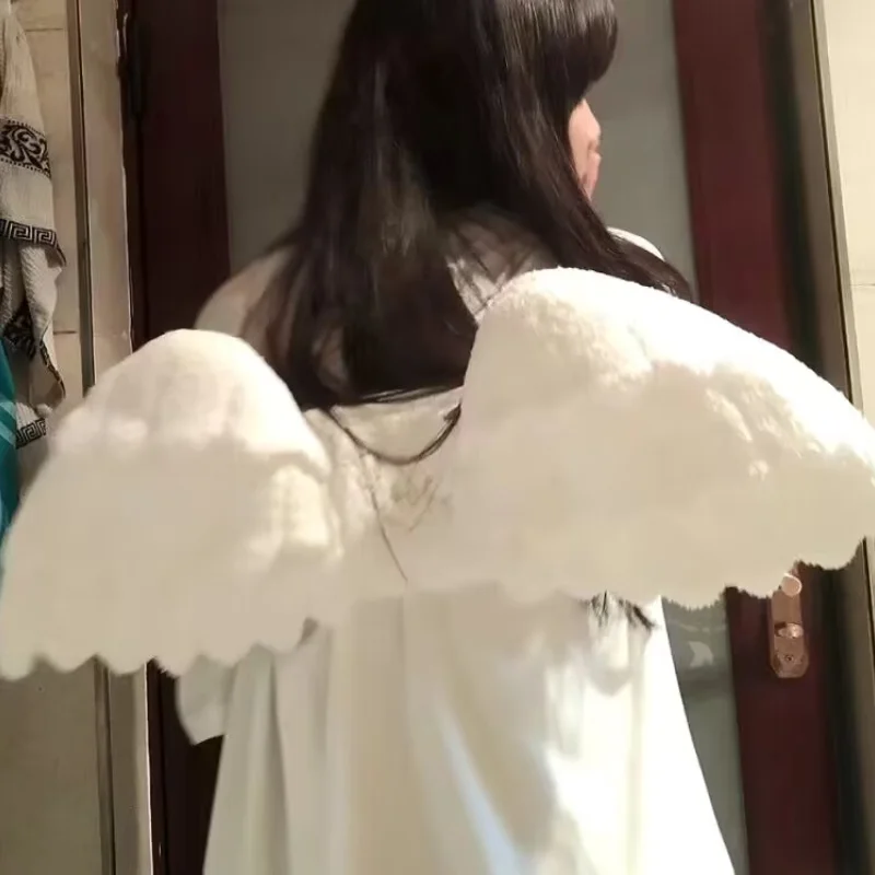 Angel Plush Wings Backpack word1