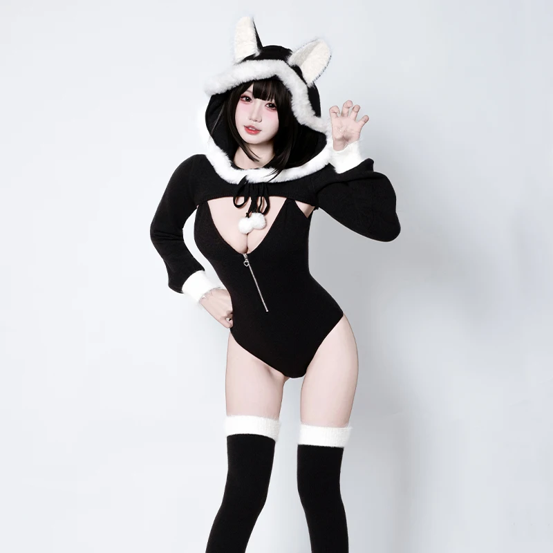 Kawaii Kitsune Bodysuit Set word2
