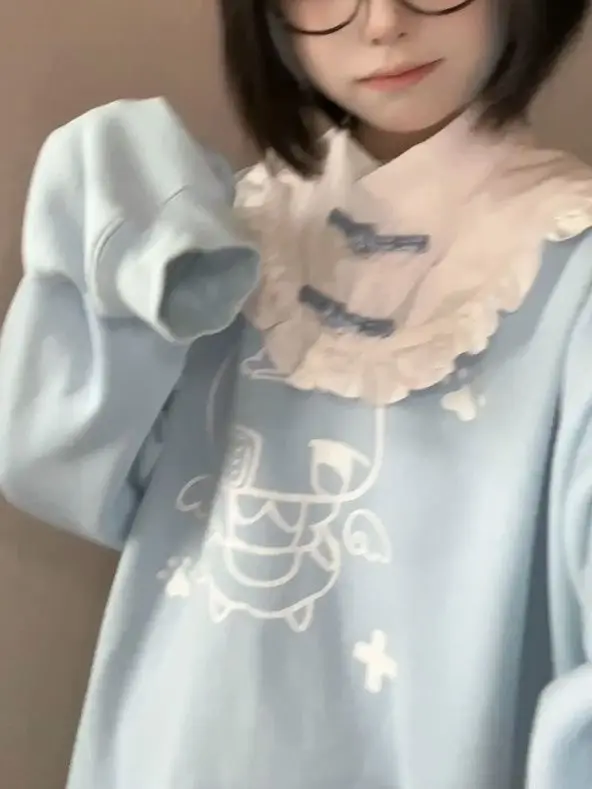 Kawaii Long Sleeve Princess T-Shirt word3