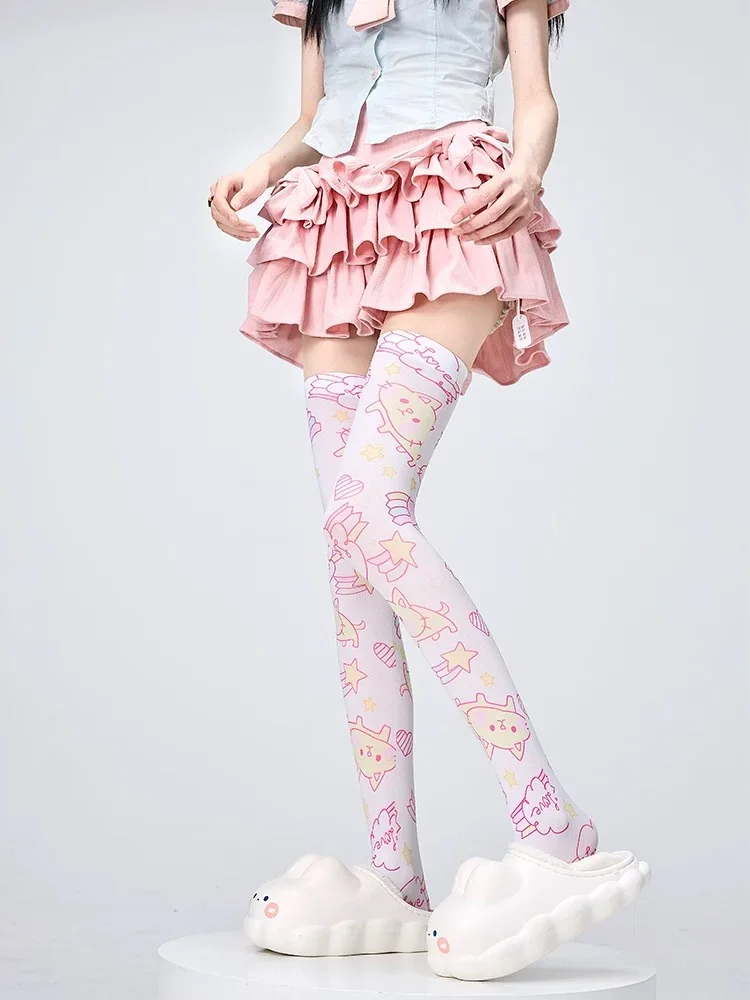 Kawaii Collection of Pink Stockings word1