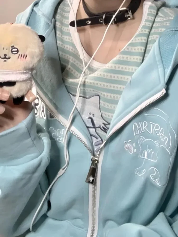 Eared Hoodie - Harauku Aesthetic word1