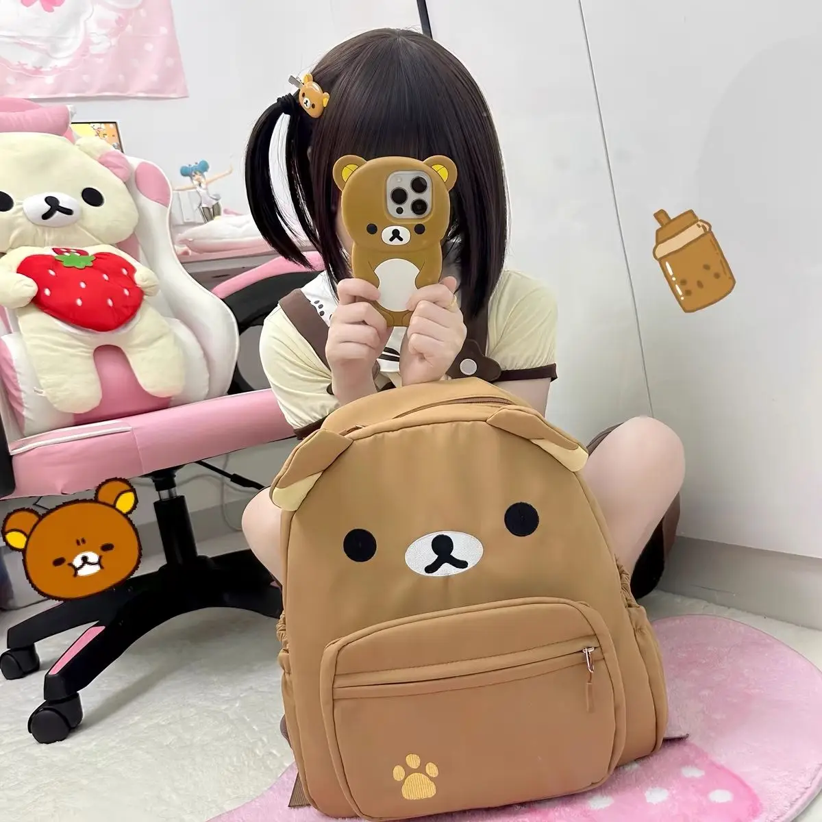 Kawaii Bear Backpack - Jojifuku word3