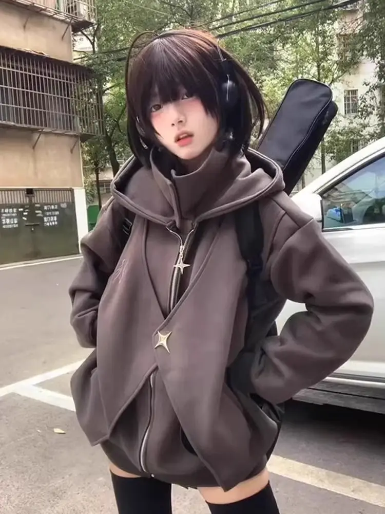 Moonlight Zipper Hoodie word1