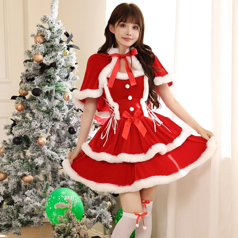 Little Red Riding Hood Christmas Dress word3