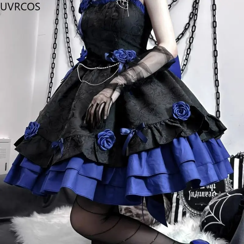 Victorian Dark Gothic Lolita Dress word3