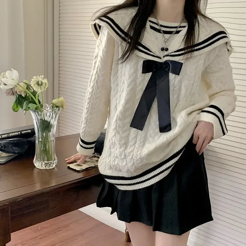 Knitted Sailor Sweater - Nanchatte Seifuku word3