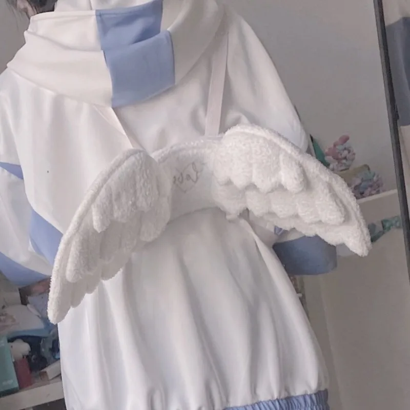 Angel Plush Wings Backpack word1