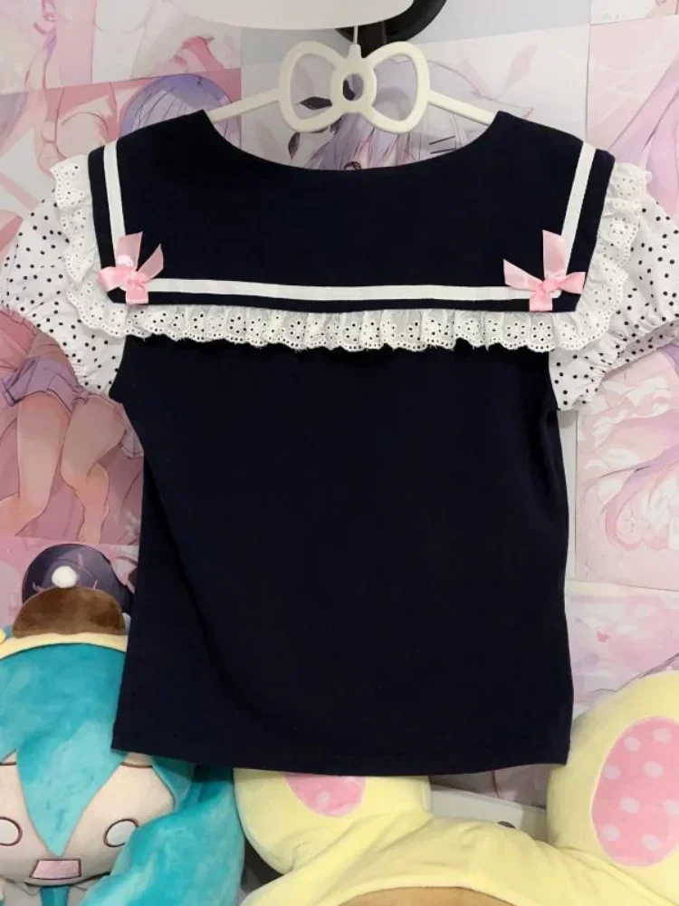 Midnight Panda Sailor Kawaii T-Shirt word3