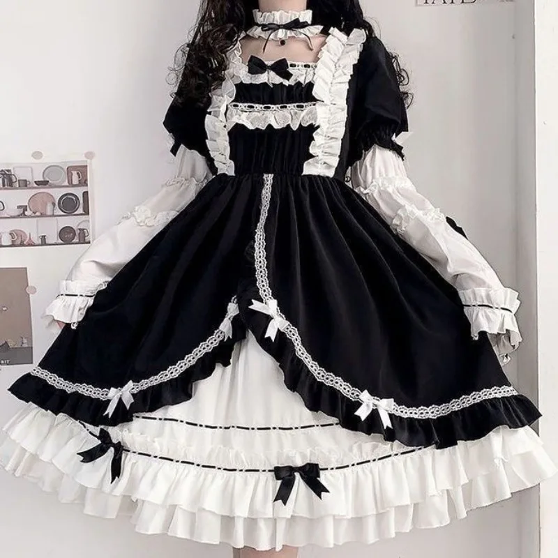 Exclusive Bowed Maid Dress word3