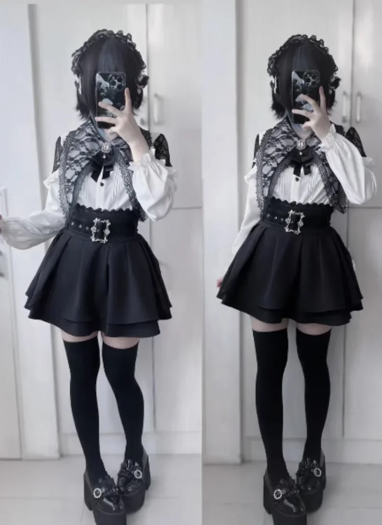 Bloodmoon Corset Coord - Jirai Kei Aesthetic word3