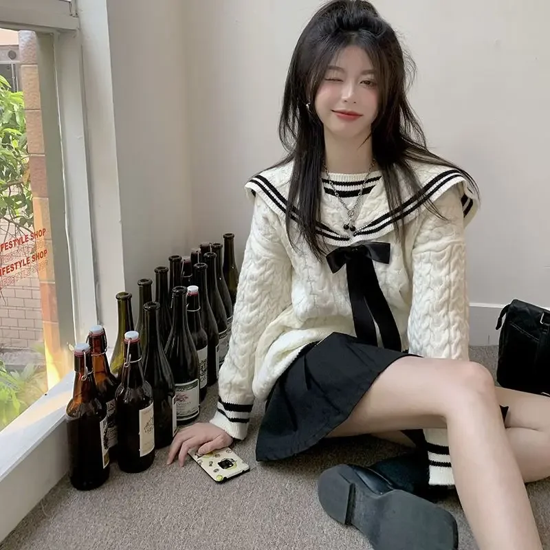 Knitted Sailor Sweater - Nanchatte Seifuku word3