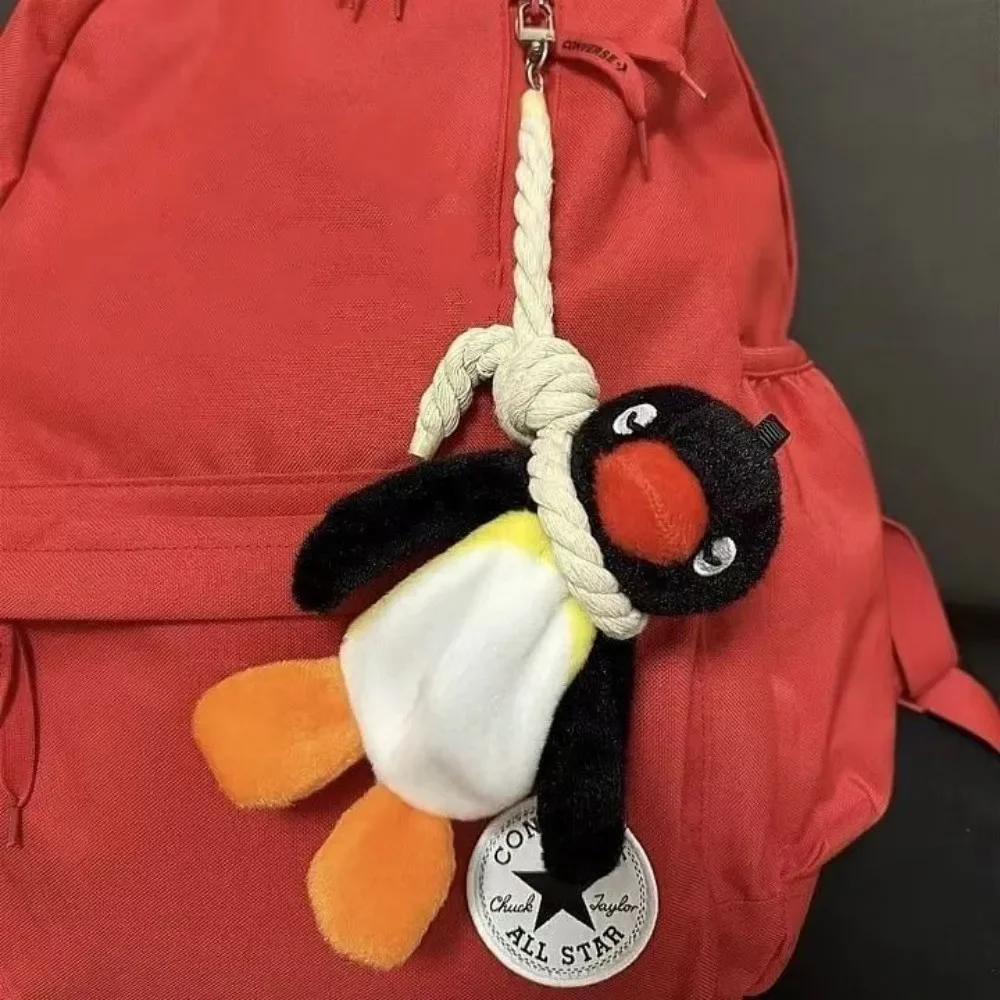 Noosed Penguin Keychain word1