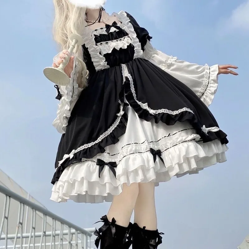 Exclusive Bowed Maid Dress word3