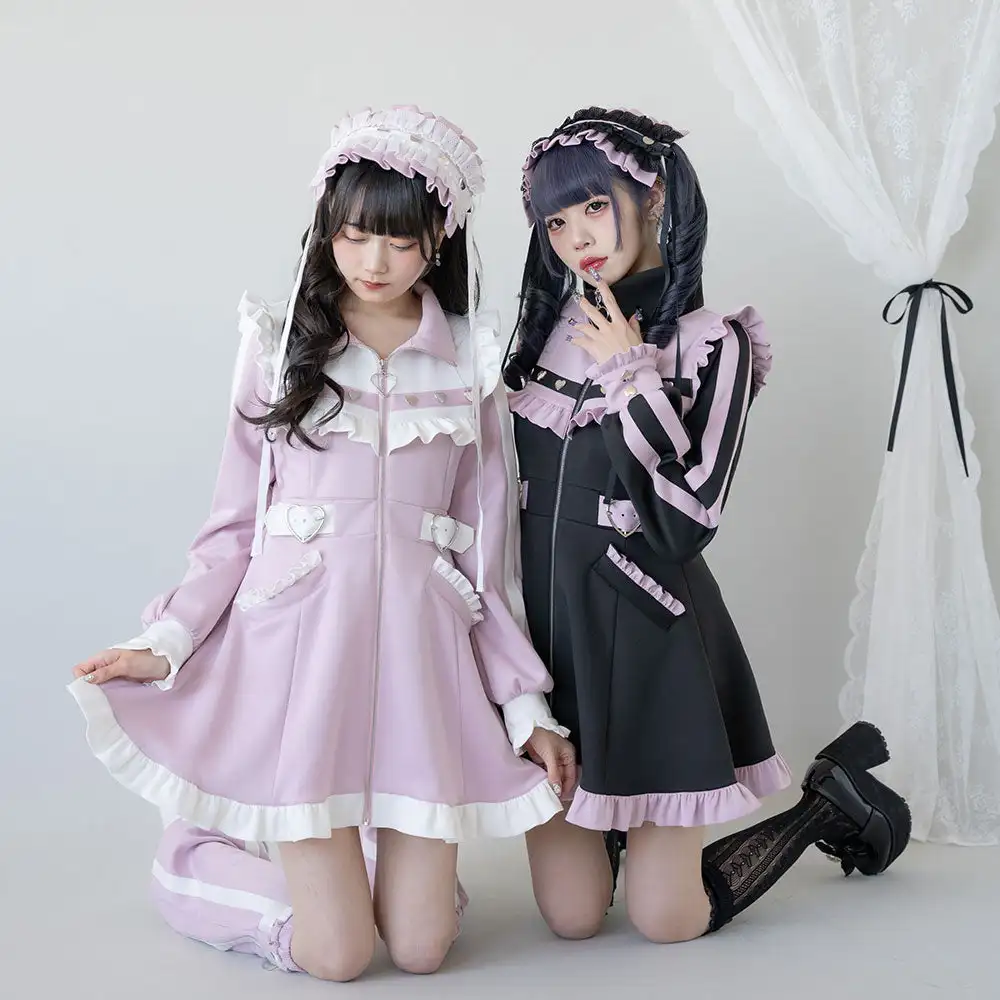 Sabukaru Heart-Zip Mini Dress word3