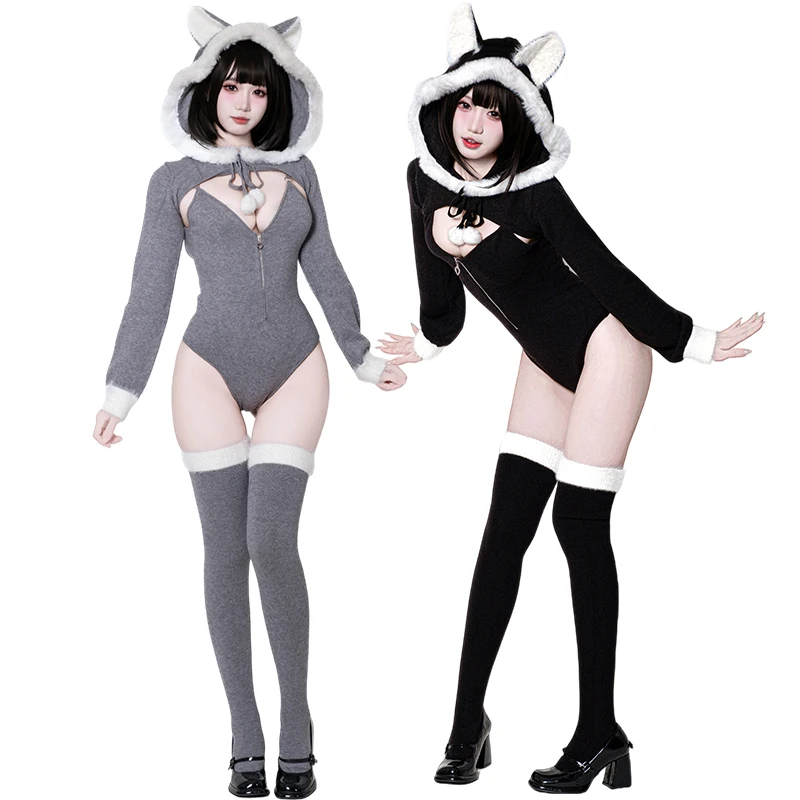 Kawaii Kitsune Bodysuit Set word2