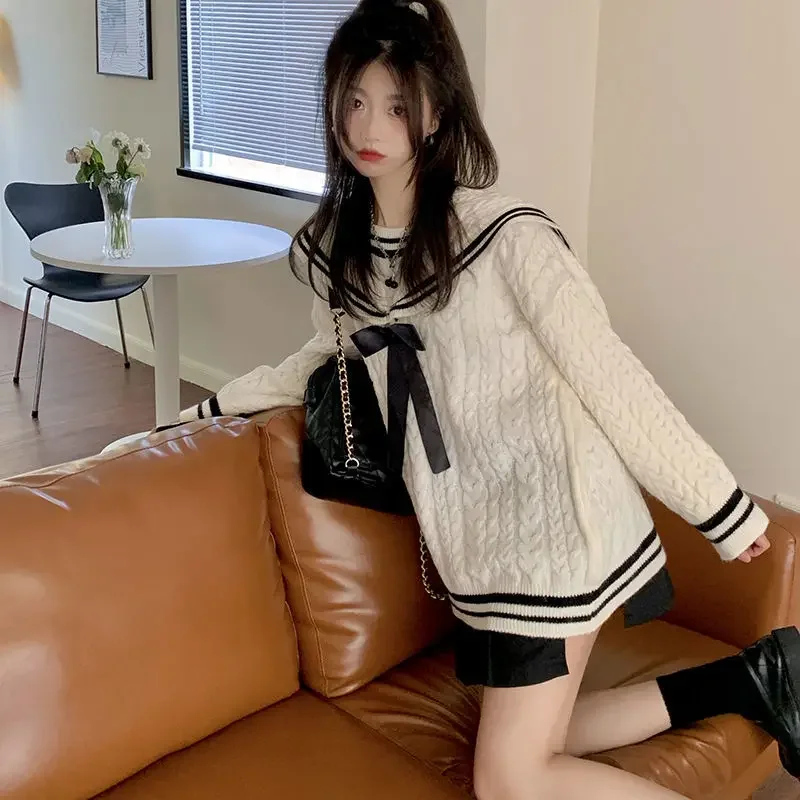 Knitted Sailor Sweater - Nanchatte Seifuku word3